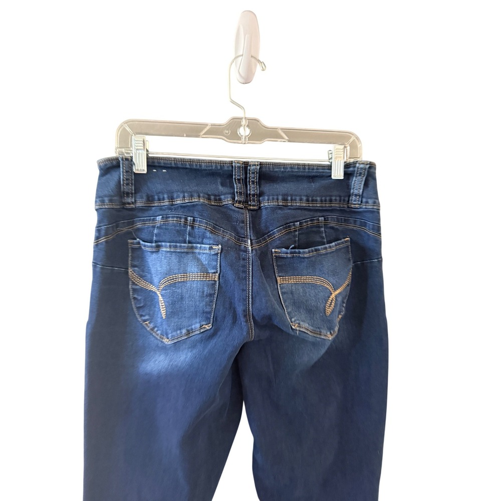 2010s WannaBettaButt High Rise Skinny Jeans Dark Wash Blue Size 8